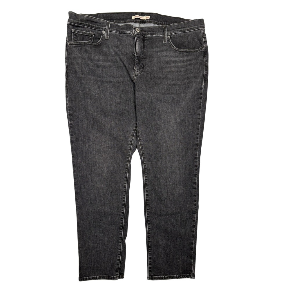 Levi's 311 Shaping Skinny Jeans Womens 20W Plus Black Stretch Denim